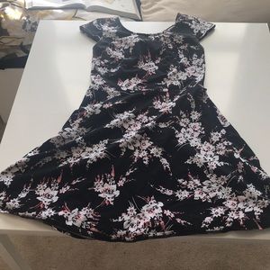 Black Cherry Blossom Dress